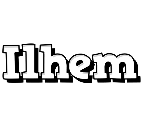Ilhem snowing logo
