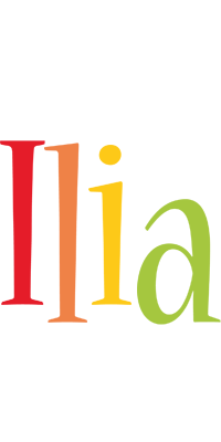 Ilia birthday logo
