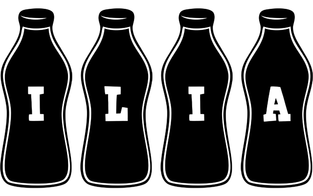 Ilia bottle logo