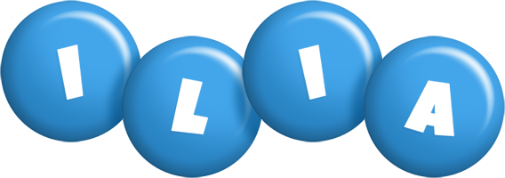 Ilia candy-blue logo