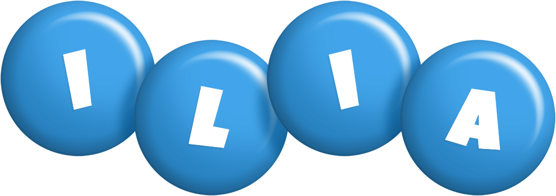 Ilia candy-blue logo