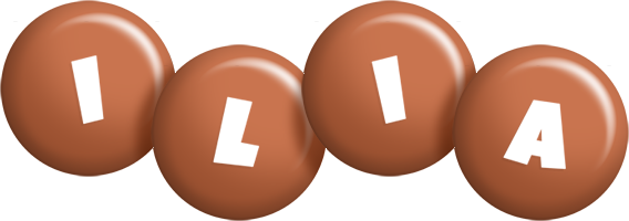 Ilia candy-brown logo