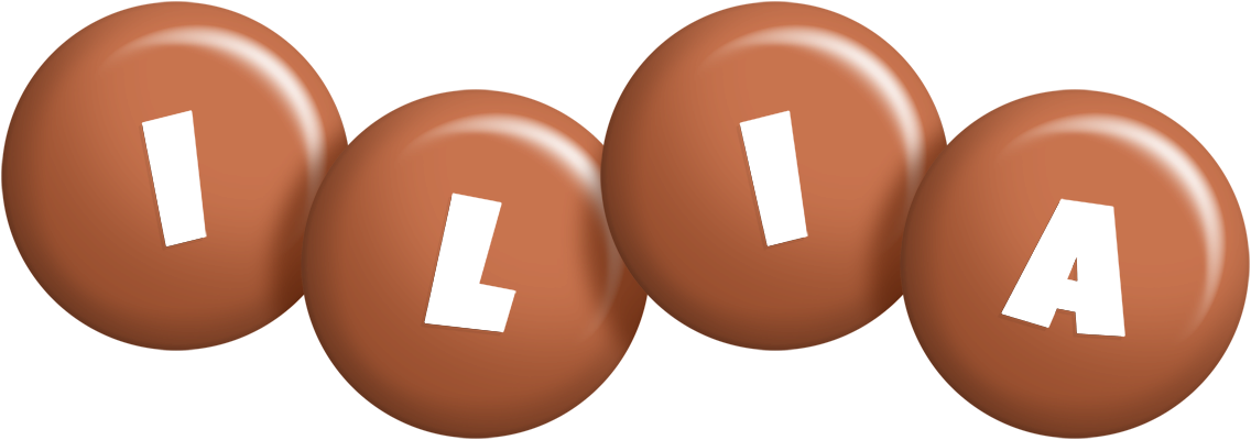 Ilia candy-brown logo