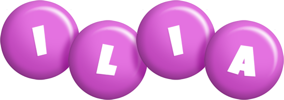 Ilia candy-purple logo