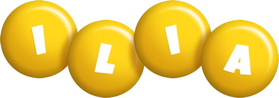 Ilia candy-yellow logo