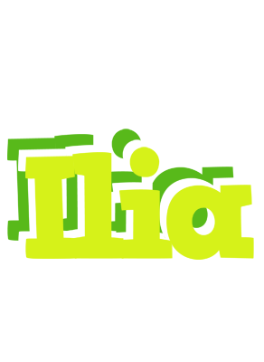 Ilia citrus logo
