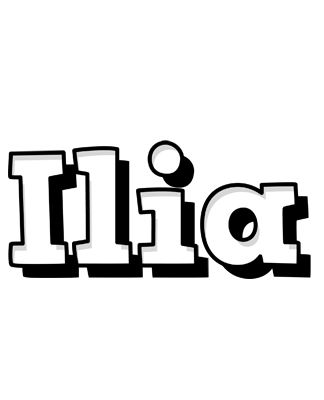 Ilia snowing logo