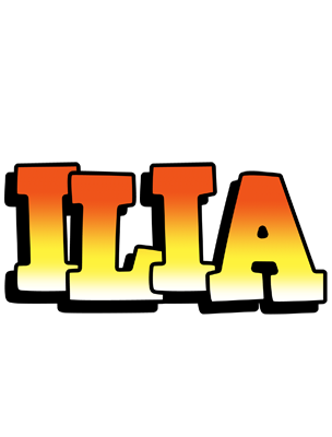 Ilia sunset logo