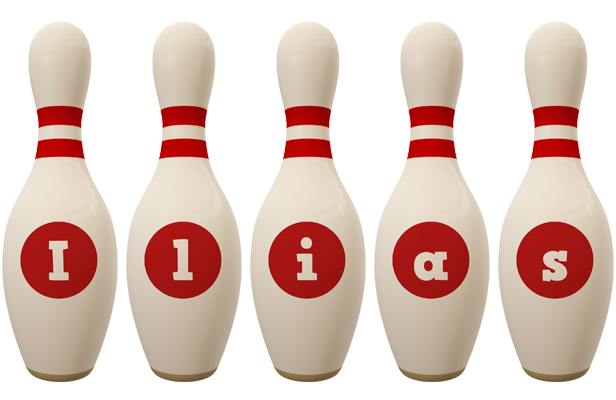 Ilias bowling-pin logo