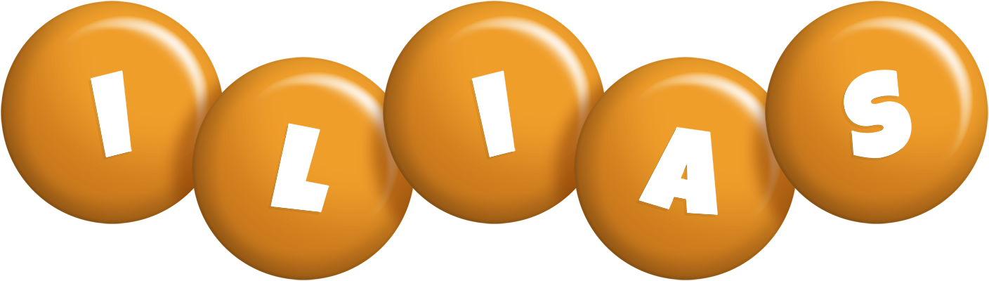 Ilias candy-orange logo
