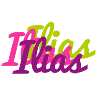 Ilias flowers logo