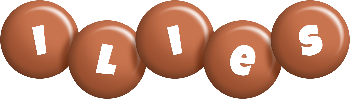 Ilies candy-brown logo