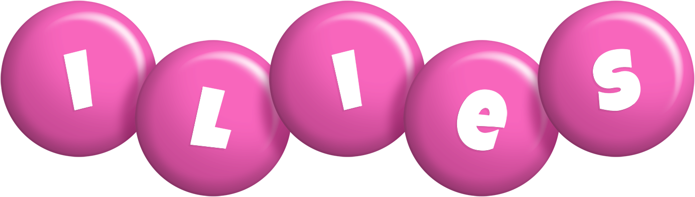 Ilies candy-pink logo