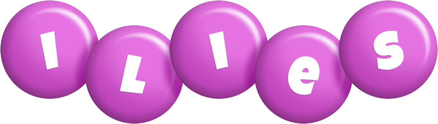 Ilies candy-purple logo