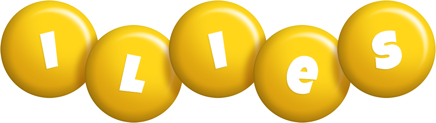 Ilies candy-yellow logo