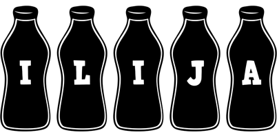 Ilija bottle logo