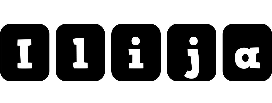 Ilija box logo