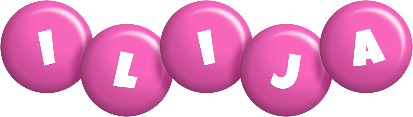 Ilija candy-pink logo