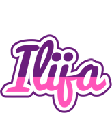 Ilija cheerful logo