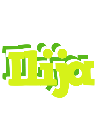 Ilija citrus logo