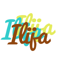 Ilija cupcake logo