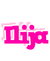 Ilija dancing logo