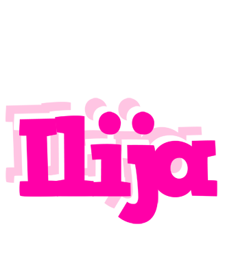Ilija dancing logo