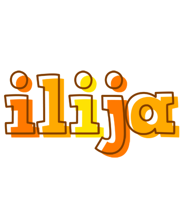 Ilija desert logo