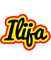 Ilija flaming logo