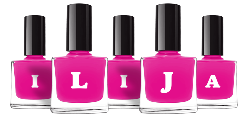 Ilija nails logo