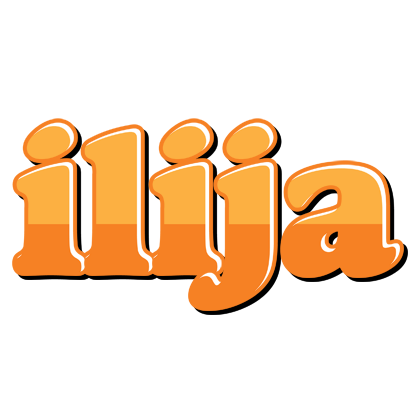 Ilija orange logo