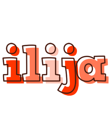 Ilija paint logo