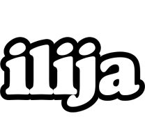 Ilija panda logo