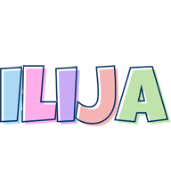 Ilija pastel logo