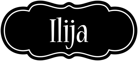 Ilija welcome logo