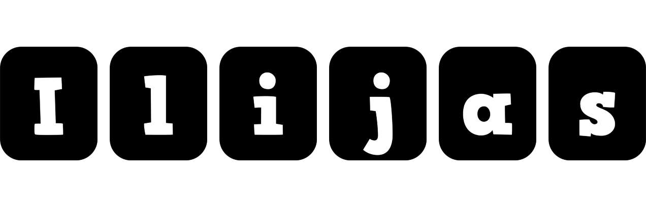 Ilijas box logo