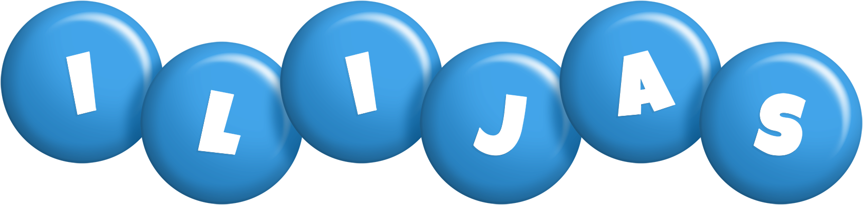 Ilijas candy-blue logo