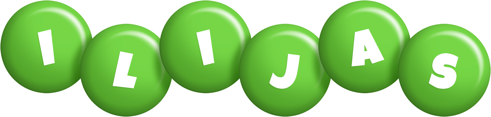 Ilijas candy-green logo