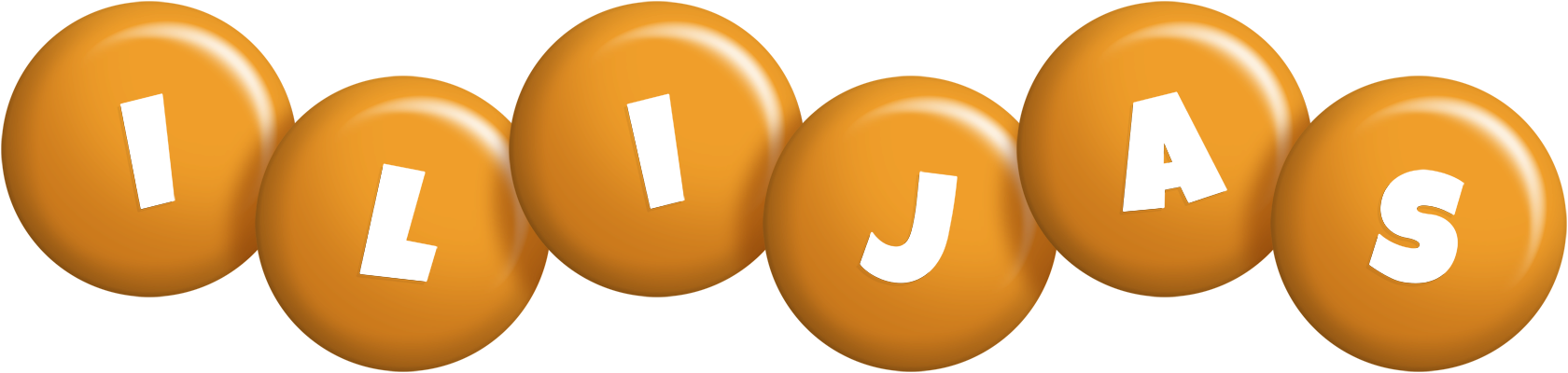 Ilijas candy-orange logo