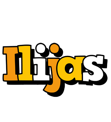 Ilijas cartoon logo