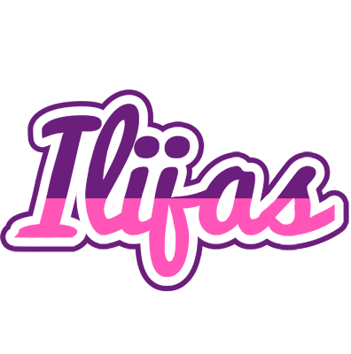 Ilijas cheerful logo