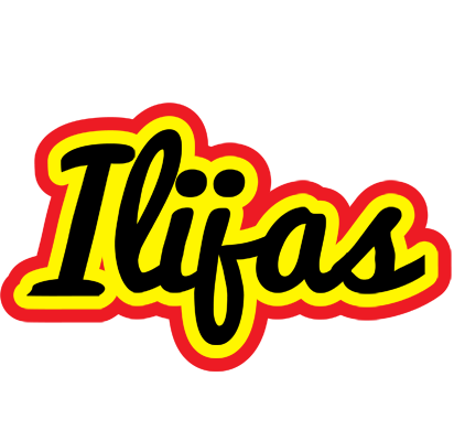 Ilijas flaming logo