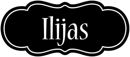 Ilijas welcome logo