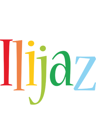 Ilijaz birthday logo