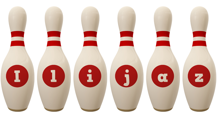 Ilijaz bowling-pin logo