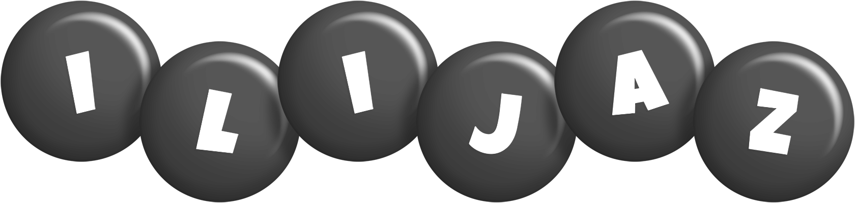Ilijaz candy-black logo