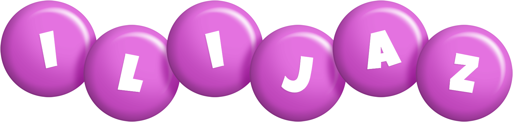 Ilijaz candy-purple logo