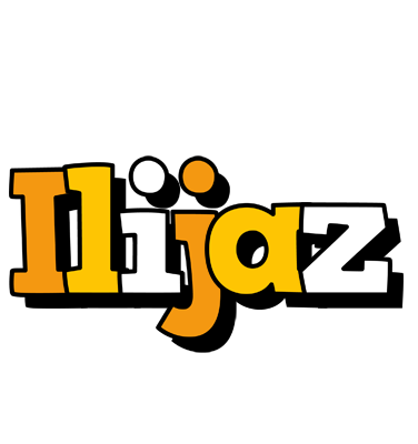 Ilijaz cartoon logo