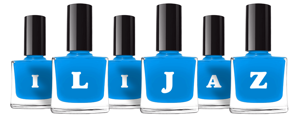 Ilijaz glossy logo