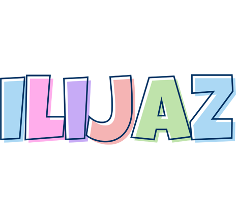 Ilijaz pastel logo